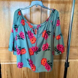 Off the shoulder shirt